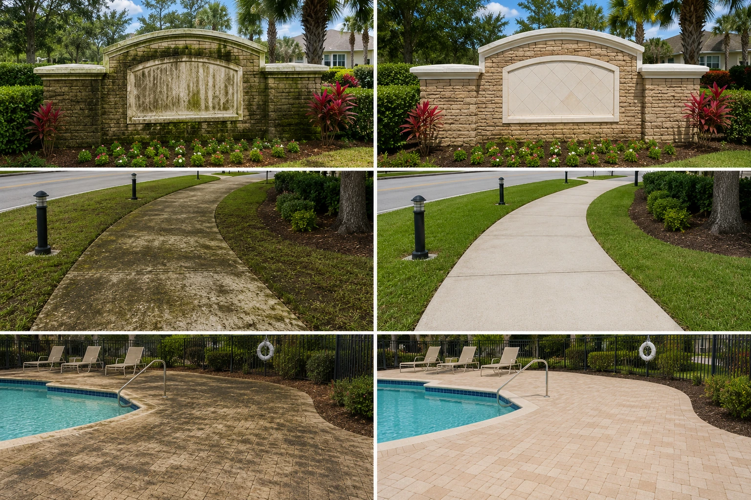 Before/after — HOA Common Area Program